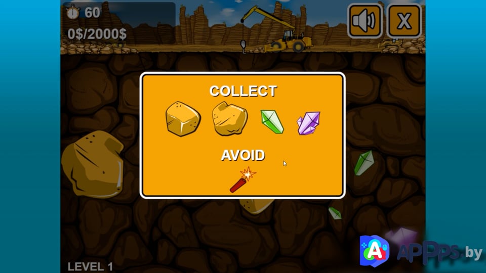 The gold miner